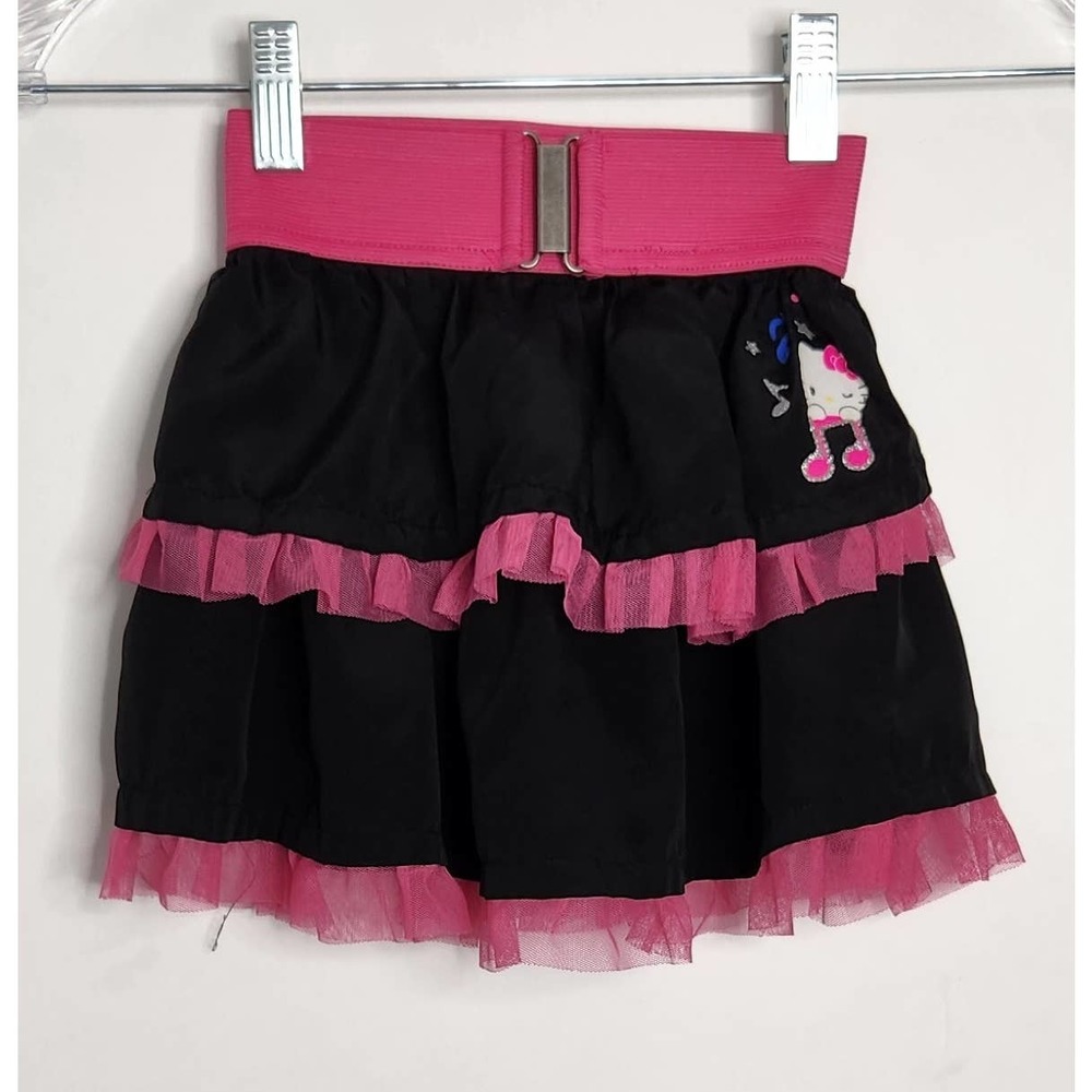 HELLO KITTY Tiered Skirt Size 4-5